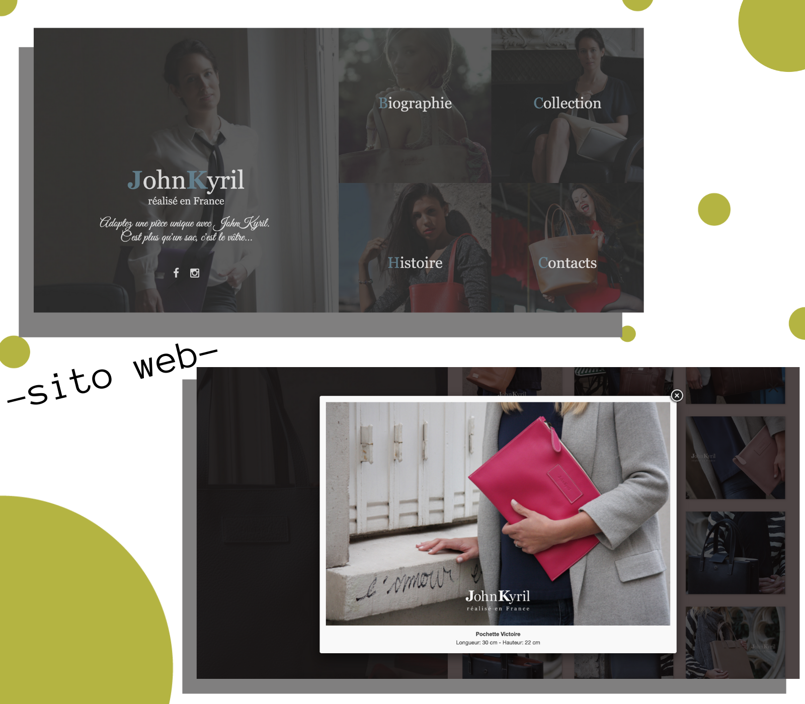 Sito Web John Kyril